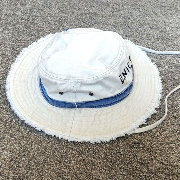 Brand New Venice, Florida 100% Cotton Kids‎ Size Large Bucket Hat With String - Picture 3 of 11